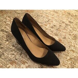 Calvin Klein Black Wedges Size 6.5